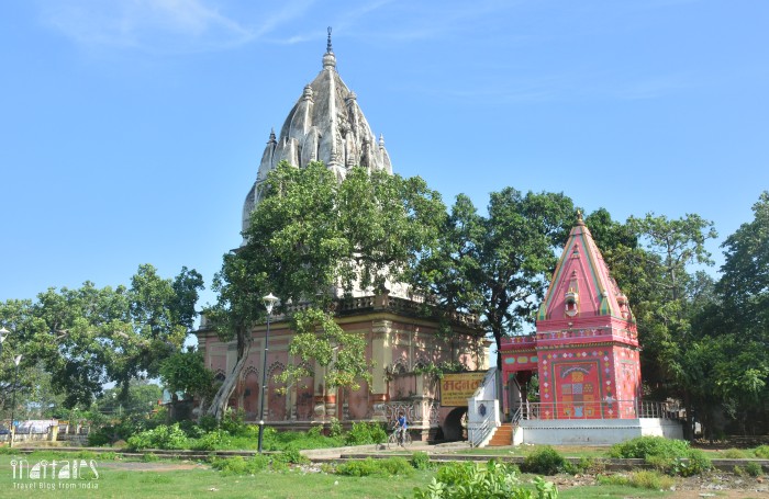 Lakshmishwari Tara Mandir Rear View Darbhanga