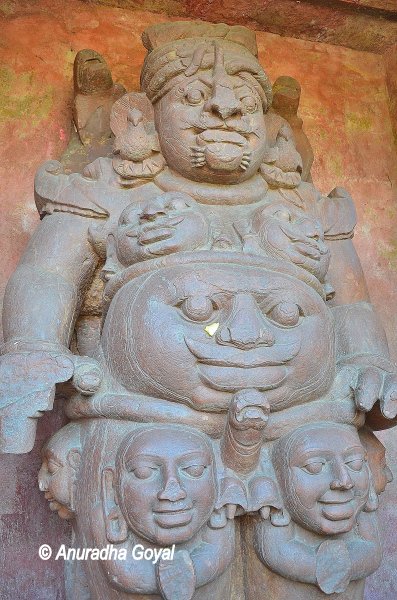 ताला छत्तीसगढ़ के रुद्रशिव की प्रतिमा 