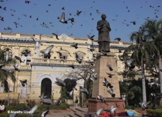 आजकल – दिल्ली पे लिखी एक कविता स्वामी श्रध्हानंद मूर्ति - पुरानी दिल्ली