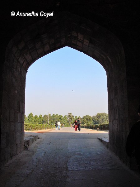 Entrance to the Purana Qila, Delhi