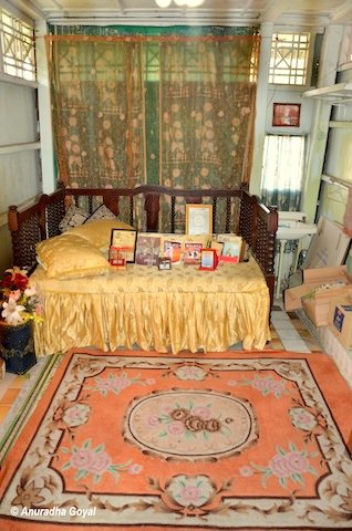 Bedroom of a traditional Malay House in Melaka