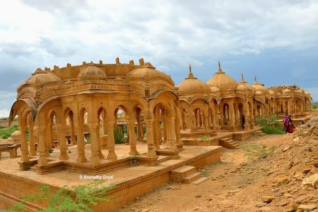 Royal Cenotaphs at Bada Bagh, Jaisalmer