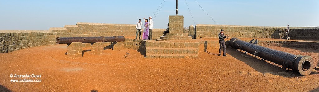 Landscape view atop the Upri Burz, Bijapur