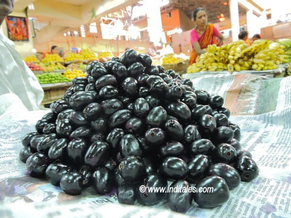 Jamun or purple berry found around India in the summers to relish