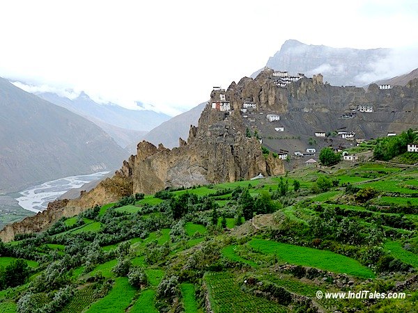 Cliff Fort or Dhankar Monastery