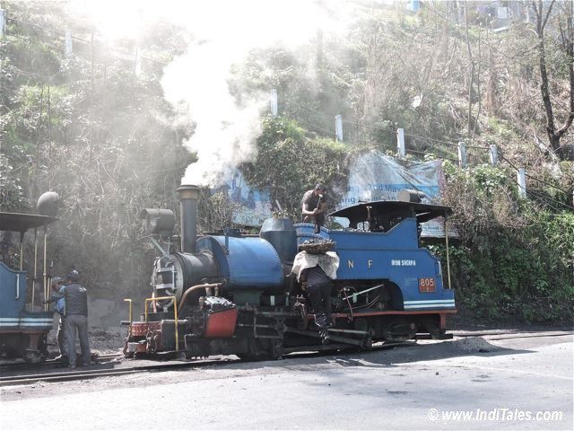 Steam Engine of Darjeeling Himalayan Railway