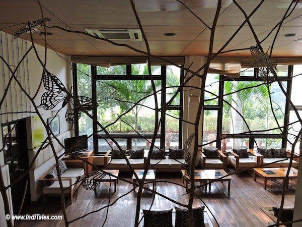 Club Mahindra Lobby at Baiguney, Sikkim