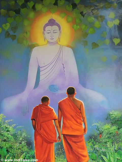 Buddha Painting at Mayfair Gangtok