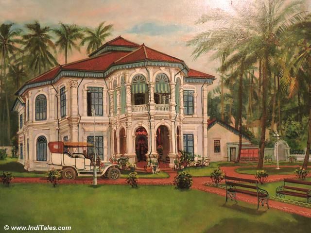 Sketch of a Peranakan Home