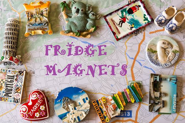 Fridge Magnets from around the world 