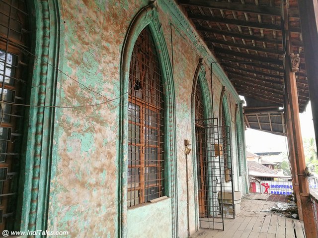 Arches of Carotronics Building - Madgaon Heritage