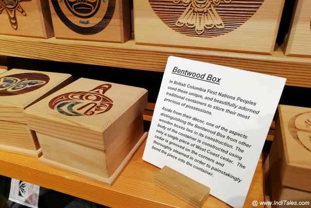 Bentwood Boxes in Red Cedar Wood