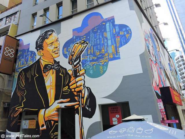 Walls of Hollywood Street - Hong Kong Street Art