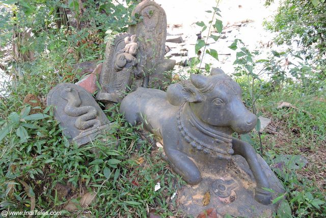 Nandi Statue at Sahasralinga, Sirsi
