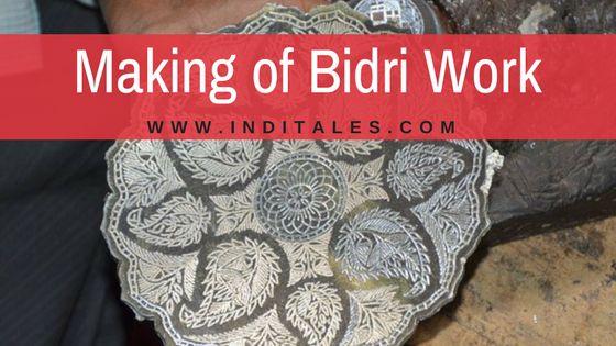 Making of Bidri Art