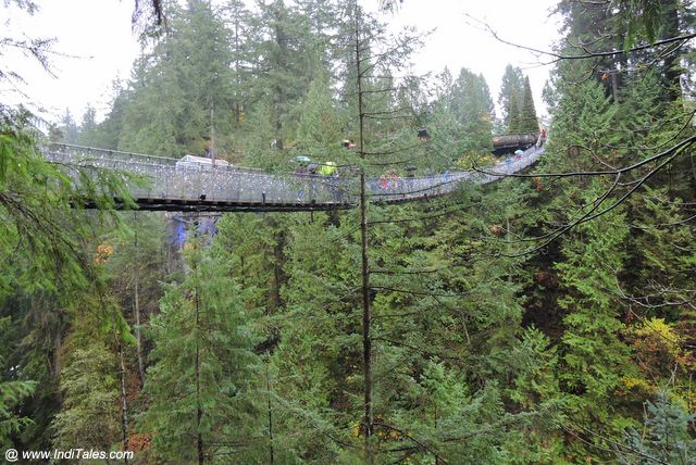 Capilano Suspension Bridge on Capilano River
