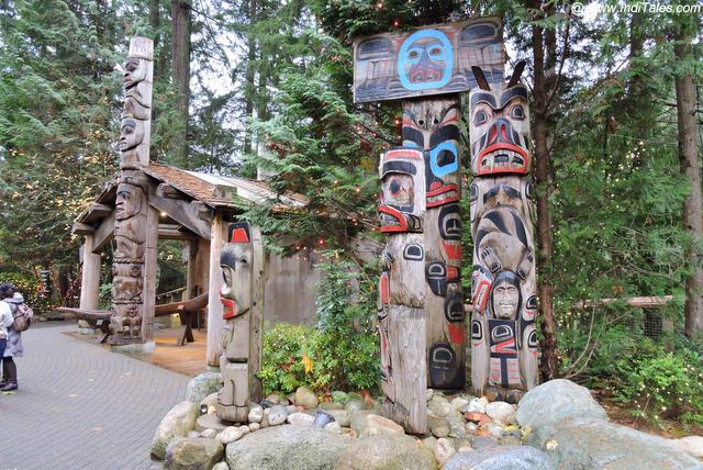 Totem Poles - Capilano Suspension Bridge Park - Vancouver BC
