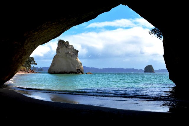 Cathedral Cove or Te Whanganui-A-Hei is one of the most picturesque beaches of the North Island