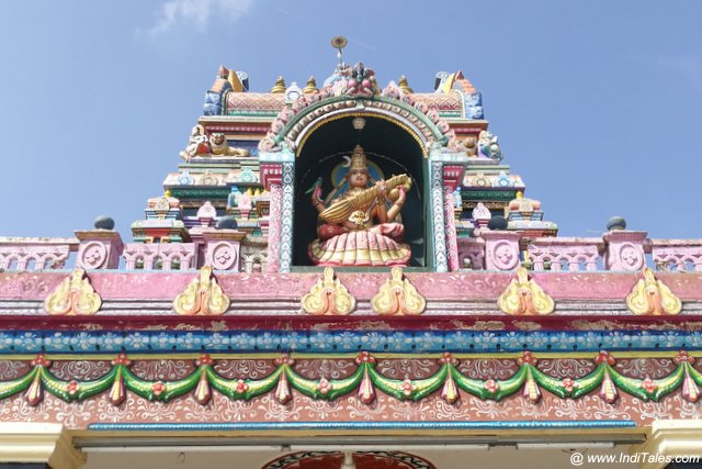 श्रृंगेरी शारदाम्बा मंदिर का शिखर 