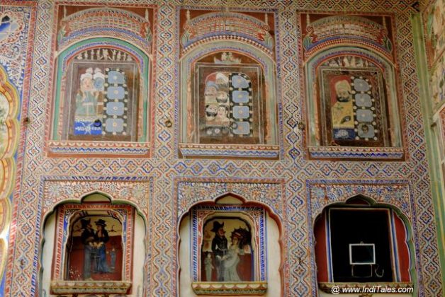Shekhawati Haveli Paintings - Open Air Gallery Of Rajasthan - Inditales