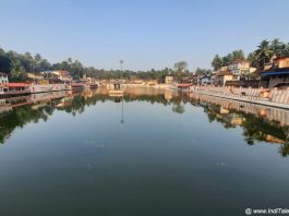 Landscape view of the Koti Tirtha, Gokarna