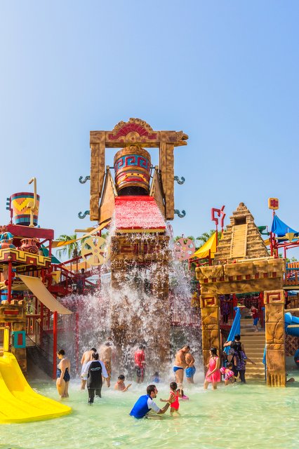 Splasher an attraction for the Kids at Aquaventure